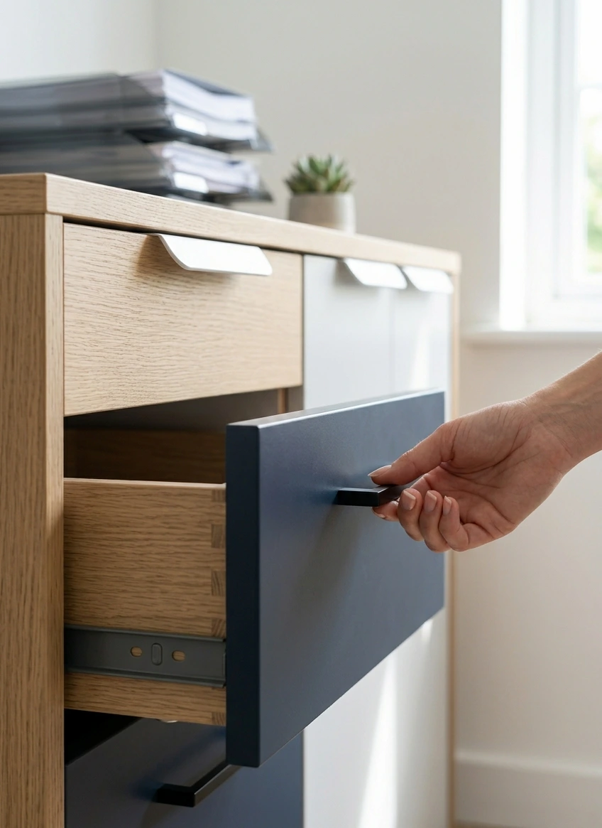 Accesorios para muebles de oficina funcionales